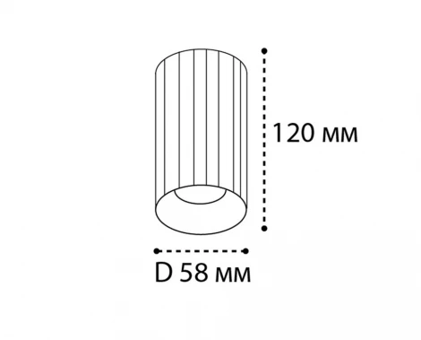Потолочный точечный светильник Italline IT08-8012 gold