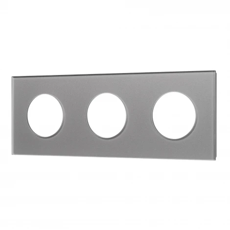 Рамка стеклянная FRM-GLARE-GC-3-GR (Arlight) 043840