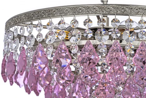 Потолочная люстра на штанге хрустальная Arti Lampadari Castellana Gold Castellana E 1.3.38.603 N (220V)