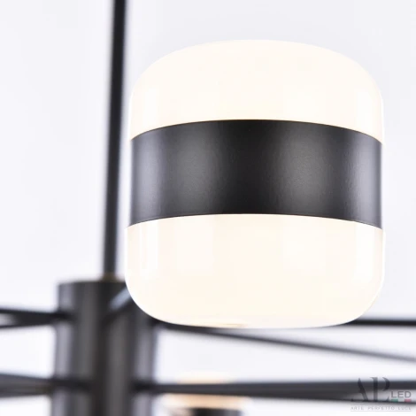 Потолочная люстра на штанге светодиодные APL LED Ferrara 3307.6296-6 Black