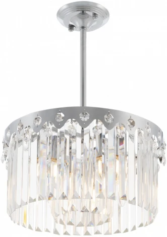 Потолочная люстра хрустальная на штанге Arte Milano Sorrento-8909 378909/5/300/390 CR (220V)