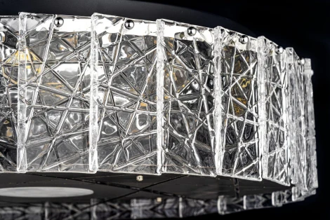 Потолочный светильник круглый Dio D`arte Dello Dello E 1.3.60.100 N (220V, хрусталь, круглые)