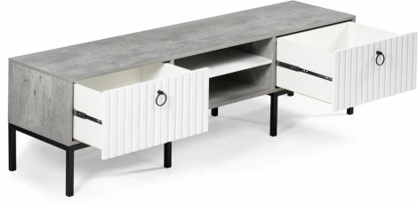 ТВ-тумба Woodville Tulip метрополитан грэй арт.500370