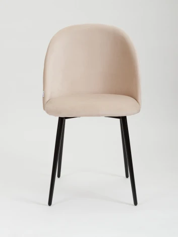 Стул MyFar Джозеф бежевый велюр MF1025-1