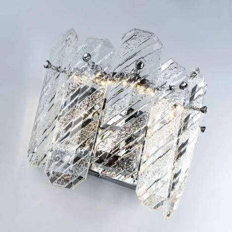 Бра светодиодное хрустальное с регулировкой цветовой температуры Modelux MODELUX ML.350.250 CR