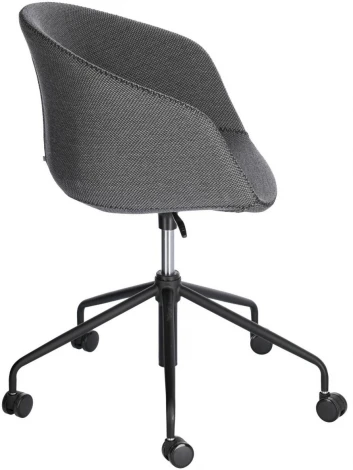 Обеденный стул La Forma (ex Julia Grup) Yvette (Серый/ Сталь,Пена,Металл,Пенополиуретан)