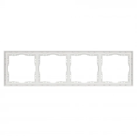 Рамка пластиковая FRM-NOBE-SFPL-4-IS (Arlight, Никель) 059461