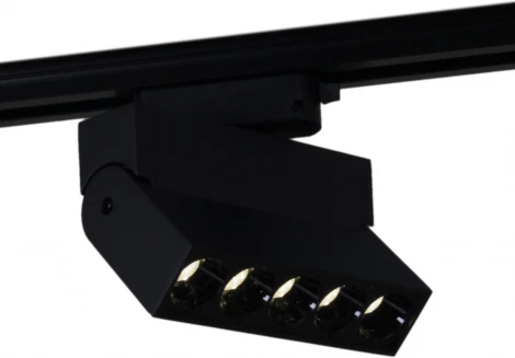 Трековый светильник светодиодный однофазный Reluce 06187-9.3-001QY LED10W BK (220V)