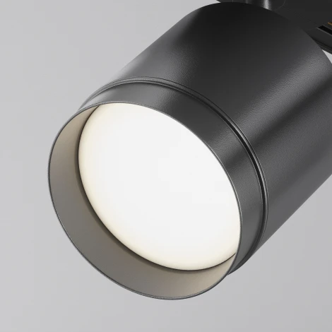 Трековый светильник однофазный 220V Maytoni Polar TR088-1-GX53-B (круглые)