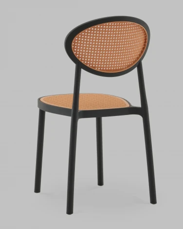 Стул Junie пластиковый чёрный Stool Group арт.УТ000040846