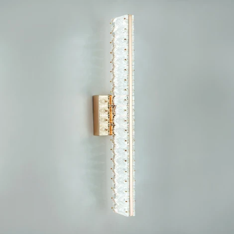 Бра светодиодное хрустальное с регулировкой цветовой температуры Modelux MODELUX ML.752.01 GD