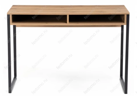 Письменный стол Notta Леон Лофт черный матовый / дуб вотан 489683