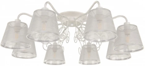 Потолочная люстра Arte Milano AM341120 341120/8 WT+SL (220V)