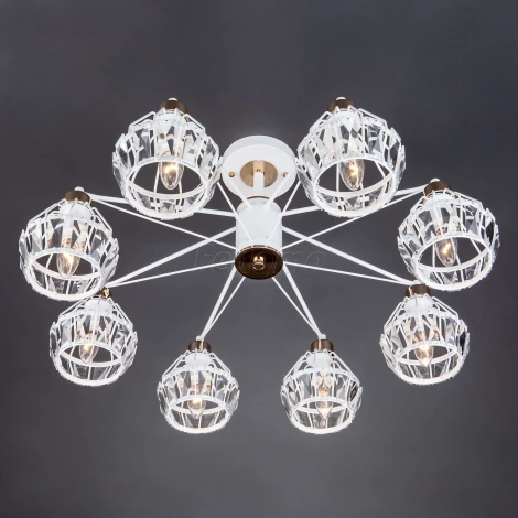 Потолочная люстра Eurosvet Lord 70075/8 белый (220V)