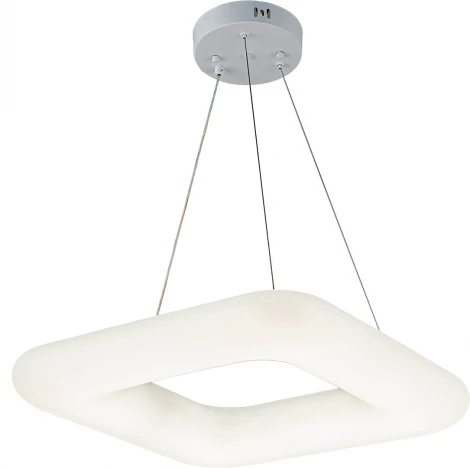 Подвесной светильник Escada Soft 10259/1 LED*45W White (ночной режим, 220V, пульт управления, на тросе)