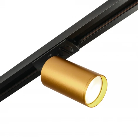 Трековый светодиодный светильник однофазный MyFar Beam MT0120-GU10-BS (220V, круглые)