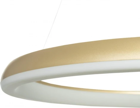 Подвесной светильник светодиодный с пультом Citilux Юпитер CL730B092S (регулировка яркости, 220V, на тросе, кольцо)