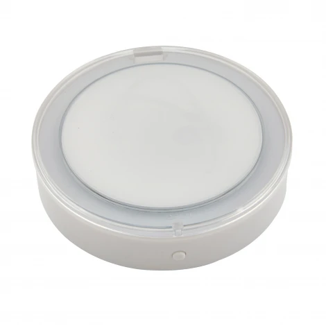 Зеркало с подсветкой Uniel ULK-F70 2AAA WHITE (LED, выключатель, круглые)