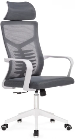 Компьютерное кресло для оператора Woodville Montana (Пластик/Сетка, Белый/Серый) 15619
