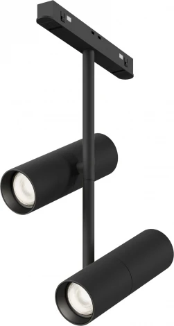 Трековый светильник магнитный 48V Maytoni Elti Duo TR005-2-2X12W4K-B (LED, круглые)