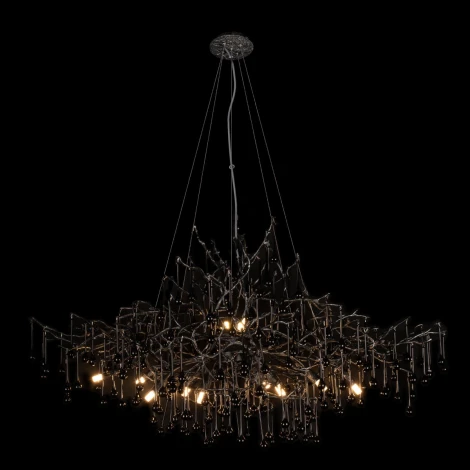 Подвесная люстра Loft It Bijout 10067/1250 BK (220V, на тросе, ветки)