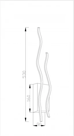 Бра настенное светодиодное V2291-WL Liberty LED*30W