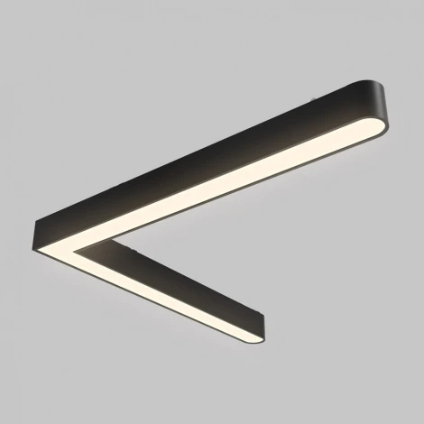 Трековый светильник светодиодный магнитный угловой рассеянного света 48В, 20Вт Imex Ut25 IL.0007.1600-20-BK