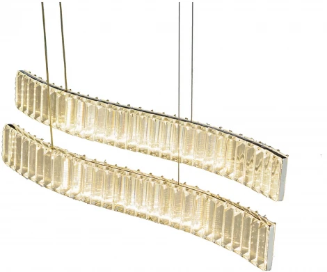 Подвесной светильник Lumina Deco LDP 6039-2-PR CHR (на проводе)