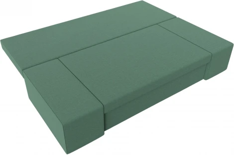 Диван прямой Сан Марко (Зеленый/Рогожка) Лига Диванов арт.121580