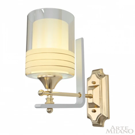 Бра Arte Milano Florentia-6087 306087/1W Wh/Gd (220V)