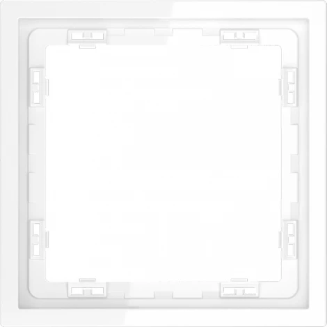 Рамка на 1 пост (белый глянцевый) Voltum S70 VLS100101