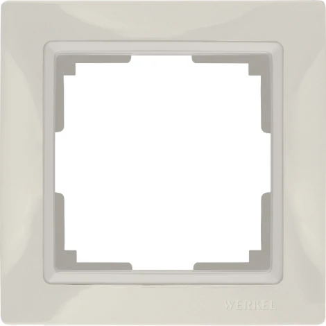 Рамка на 1 пост Snabb basic (слоновая кость) Werkel W0012003 (a051297)