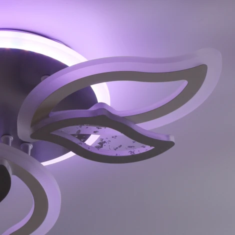 Потолочная люстра De City Мадлен 424013907 (LED, 220V, пульт управления, цветы)