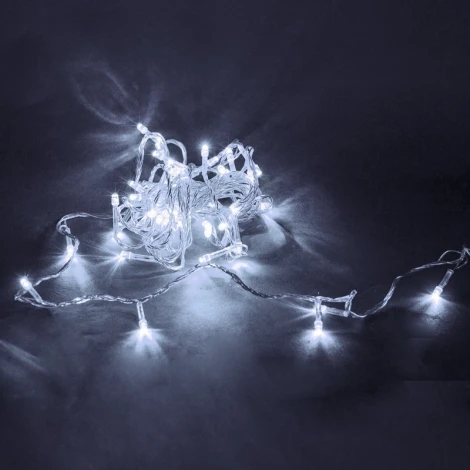 Гирлянда светодиодная с контроллером 5 м Sneha A-019 LED WT