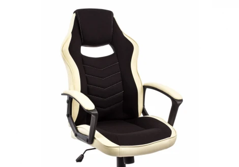 Компьютерное кресло Woodville Gamer черное / бежевое 1861