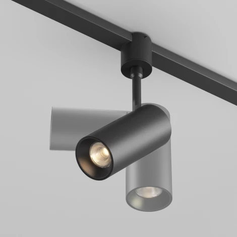 Трековый светильник Maytoni Elasity Focus Led TR163-1-10W3K-M-B (48V, круглые)