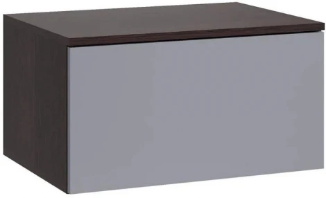 Шкаф Woodville Роут 1 венге / графит софт арт.593713