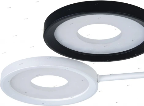 Люстра потолочная светодиодная Maytoni Aprilia, 6 плафонов, белый с черным