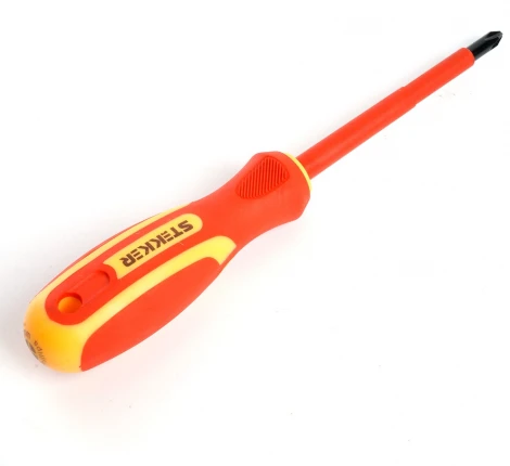 Отвертка крестовая диэлектрическая Stekker 39765