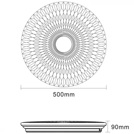 Потолочный светильник Arte Lamp Piastra A2460PL-1WH