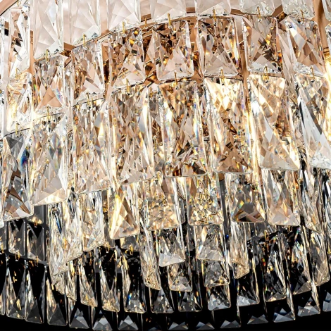 Потолочная люстра хрустальная Modelux MODELUX ML.90344.7 GD