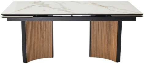 Стол СТРАДИВАРИ 180 цвет 116 BG, керамика / Дуб Американский M-City 64413