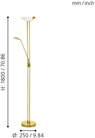 Торшер Eglo Baya Led 93877