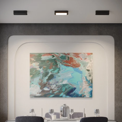 Светильник накладной с переключ. цв. температуры Novotech Iter 359799 черный IP20 LED 12W 180-265V 2700К/3200К/4000К