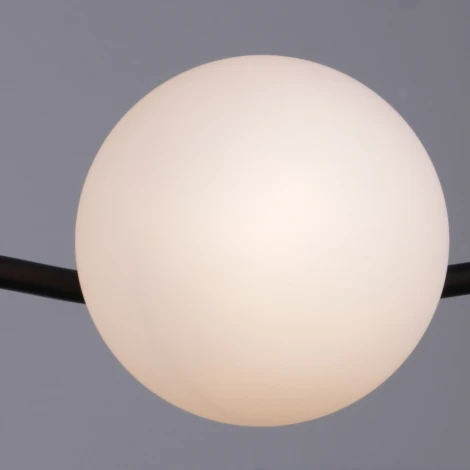 Потолочная люстра на штанге Reluce 36364-0.3-06 BK+COP (220V, шар)