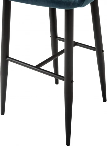 Кресло Бар.Kent Diag blue/черный R-Home арт.410219152h_Diagblue_черн_БАР