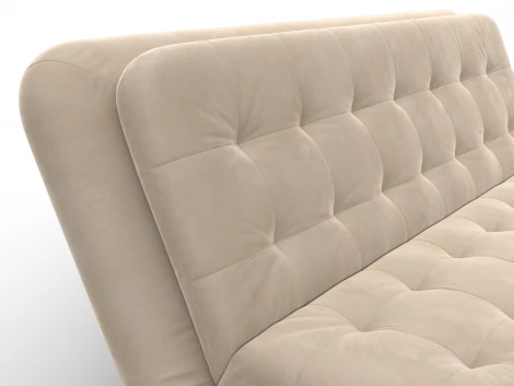 Диван-книжка Лига-123 (Металл,ЛДСП,Брус,Доска,Велюр/Бежевый) Лига Диванов 137615