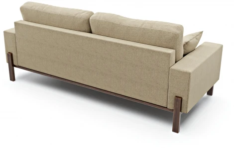 Диван Arsko прямой Хангель рогожка бежевая