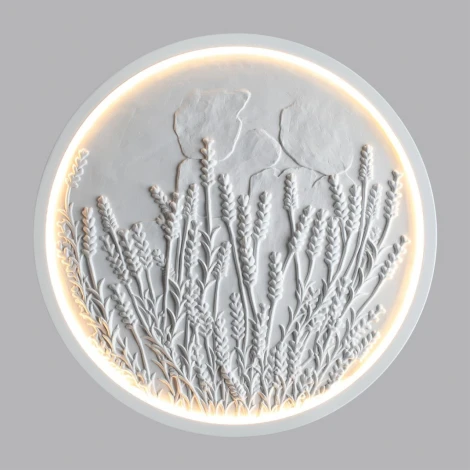 Настенный светильник Odeon Light Lavanda 7169/10WL белый/гипс/металл IP20 LED 10W 816Лм 3000K 220V