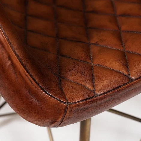Кресло Secret de Maison Имес Булл/Eames Bull (мод. M-17668) металл/кожа буйвола, 61х49х80см, античная медь/коричневый Tetchair 12226